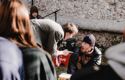 Utrinki z bralnih uprizoritev 10-minutnih besedil študentov AGRFT <em>Foto: Maša Pirc</em>