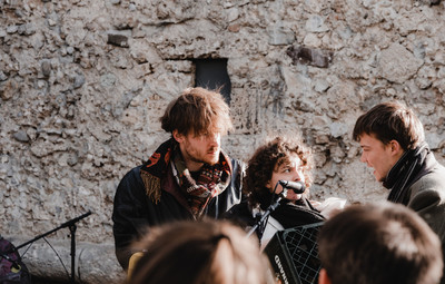 Utrinki z bralnih uprizoritev 10-minutnih besedil študentov AGRFT <em>Foto: Maša Pirc</em>