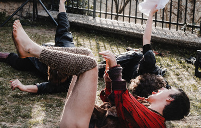 Utrinki z bralnih uprizoritev 10-minutnih besedil študentov AGRFT <em>Foto: Maša Pirc</em>