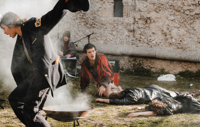 Utrinki z bralnih uprizoritev 10-minutnih besedil študentov AGRFT <em>Foto: Maša Pirc</em>