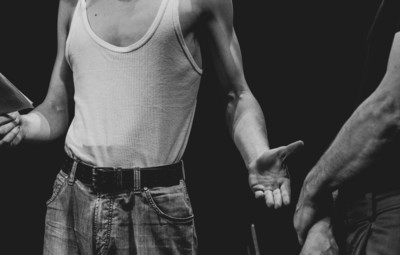 Utrinki z bralnih uprizoritev 10-minutnih besedil študentov AGRFT <em>Foto: Maša Pirc</em>