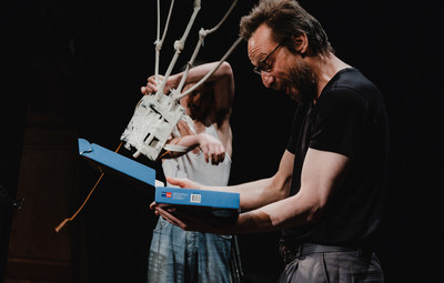 Utrinki z bralnih uprizoritev 10-minutnih besedil študentov AGRFT <em>Foto: Maša Pirc</em>