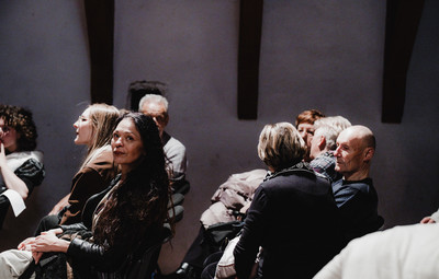 Utrinki z bralnih uprizoritev 10-minutnih besedil študentov AGRFT <em>Foto: Maša Pirc</em>