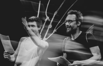 Utrinki z bralnih uprizoritev 10-minutnih besedil študentov AGRFT <em>Foto: Maša Pirc</em>