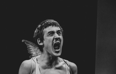 Utrinki z bralnih uprizoritev 10-minutnih besedil študentov AGRFT <em>Foto: Maša Pirc</em>