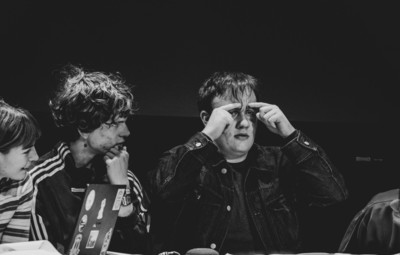 Utrinki z bralnih uprizoritev 10-minutnih besedil študentov AGRFT <em>Foto: Maša Pirc</em>