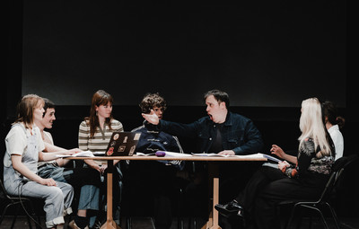 Utrinki z bralnih uprizoritev 10-minutnih besedil študentov AGRFT <em>Foto: Maša Pirc</em>