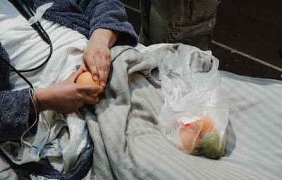 Utrinki z bralnih uprizoritev 10-minutnih besedil študentov AGRFT <em>Foto: Maša Pirc</em>