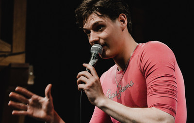 Utrinki z bralnih uprizoritev 10-minutnih besedil študentov AGRFT <em>Foto: Maša Pirc</em>