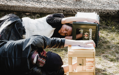 Utrinki z bralnih uprizoritev 10-minutnih besedil študentov AGRFT <em>Foto: Maša Pirc</em>