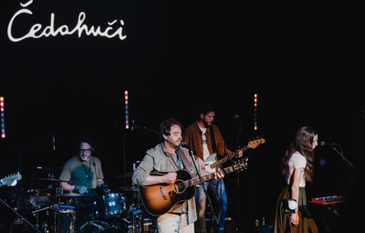 Utrinki s koncerta zasedbe Čedahuči <em>Foto: Maša Pirc</em>