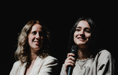 Utrinki s projekcije filma Novi sošolci in pogovora z ustvarjalci <em>Foto: Maša Pirc</em>