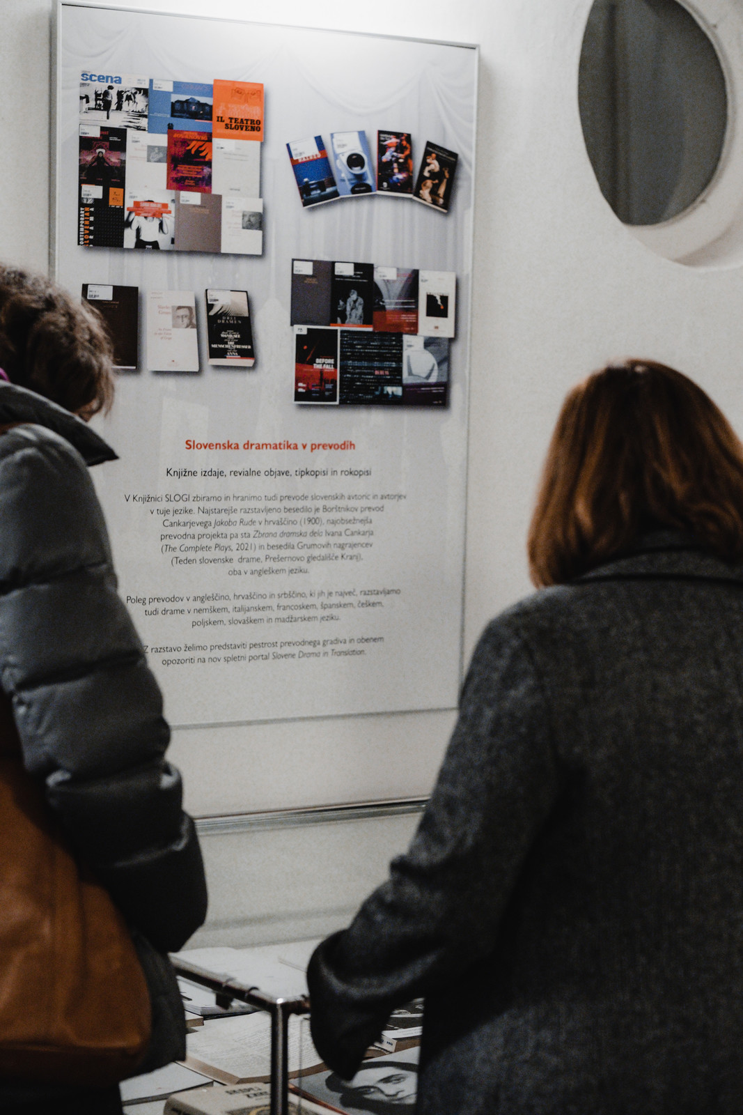 Utrinki z odprtja razstave Slovenska dramatika v prevodih <em>Foto: Maša Pirc</em>