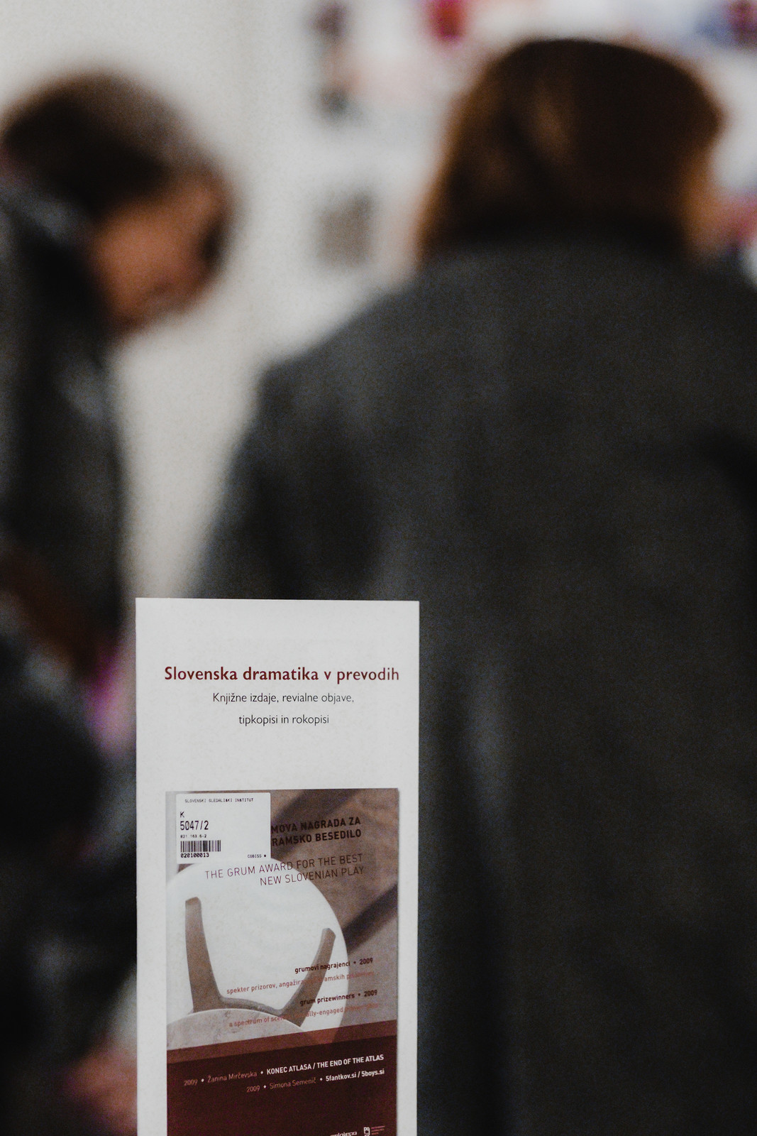 Utrinki z odprtja razstave Slovenska dramatika v prevodih <em>Foto: Maša Pirc</em>