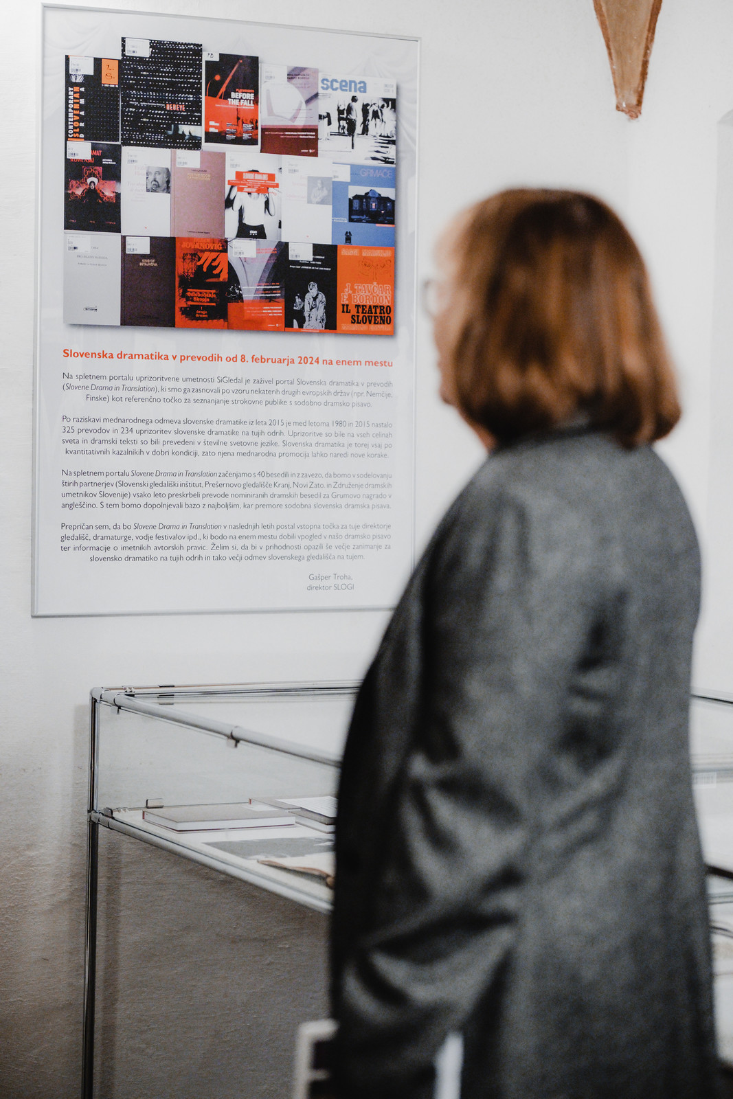 Utrinki z odprtja razstave Slovenska dramatika v prevodih <em>Foto: Maša Pirc</em>
