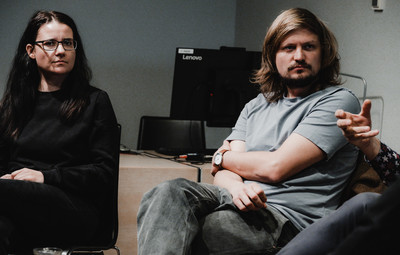 Utrinki z okrogle mize Med dramskim in gledališkim besedilom <em>Foto: Maša Pirc</em>