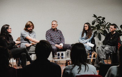 Utrinki z okrogle mize Med dramskim in gledališkim besedilom <em>Foto: Maša Pirc</em>