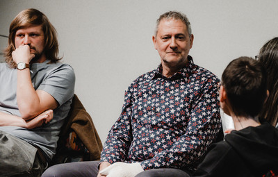 Utrinki z okrogle mize Med dramskim in gledališkim besedilom <em>Foto: Maša Pirc</em>