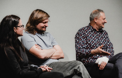 Utrinki z okrogle mize Med dramskim in gledališkim besedilom <em>Foto: Maša Pirc</em>