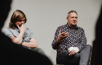 Utrinki z okrogle mize Med dramskim in gledališkim besedilom <em>Foto: Maša Pirc</em>