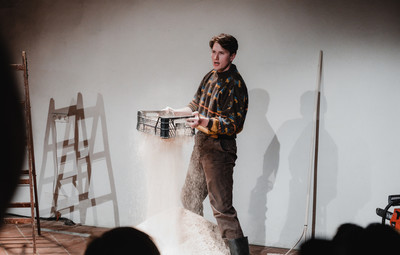 Utrinki s premiere produkcije Pasijon po Petru ali dolga pot domov <em>Foto: Maša Pirc</em>