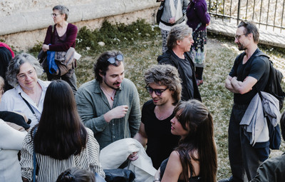 Utrinki s premiere produkcije Pasijon po Petru ali dolga pot domov <em>Foto: Maša Pirc</em>