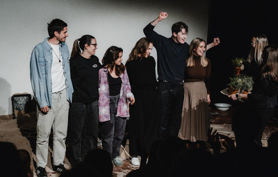 Utrinki s premiere produkcije Pasijon po Petru ali dolga pot domov <em>Foto: Maša Pirc</em>