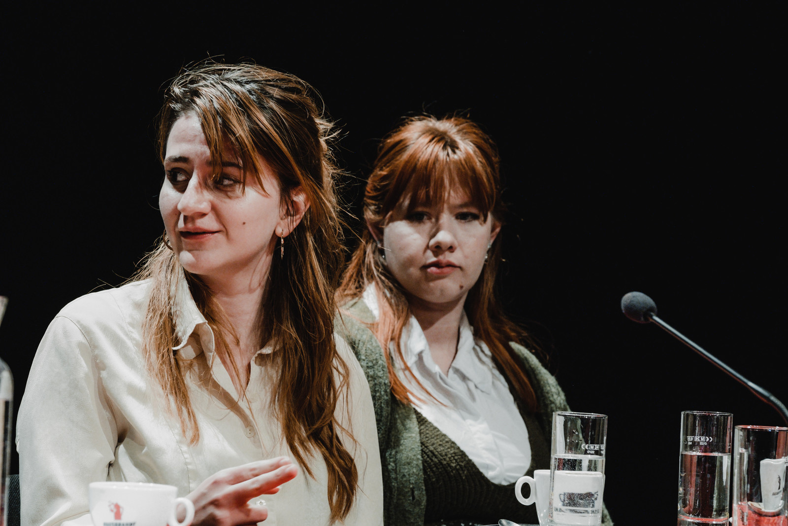 Utrinki z okrogle mize Reprezentacija žensk: Pregled stanja v slovenski gledališki krajini <em>Foto: Maša Pirc</em>