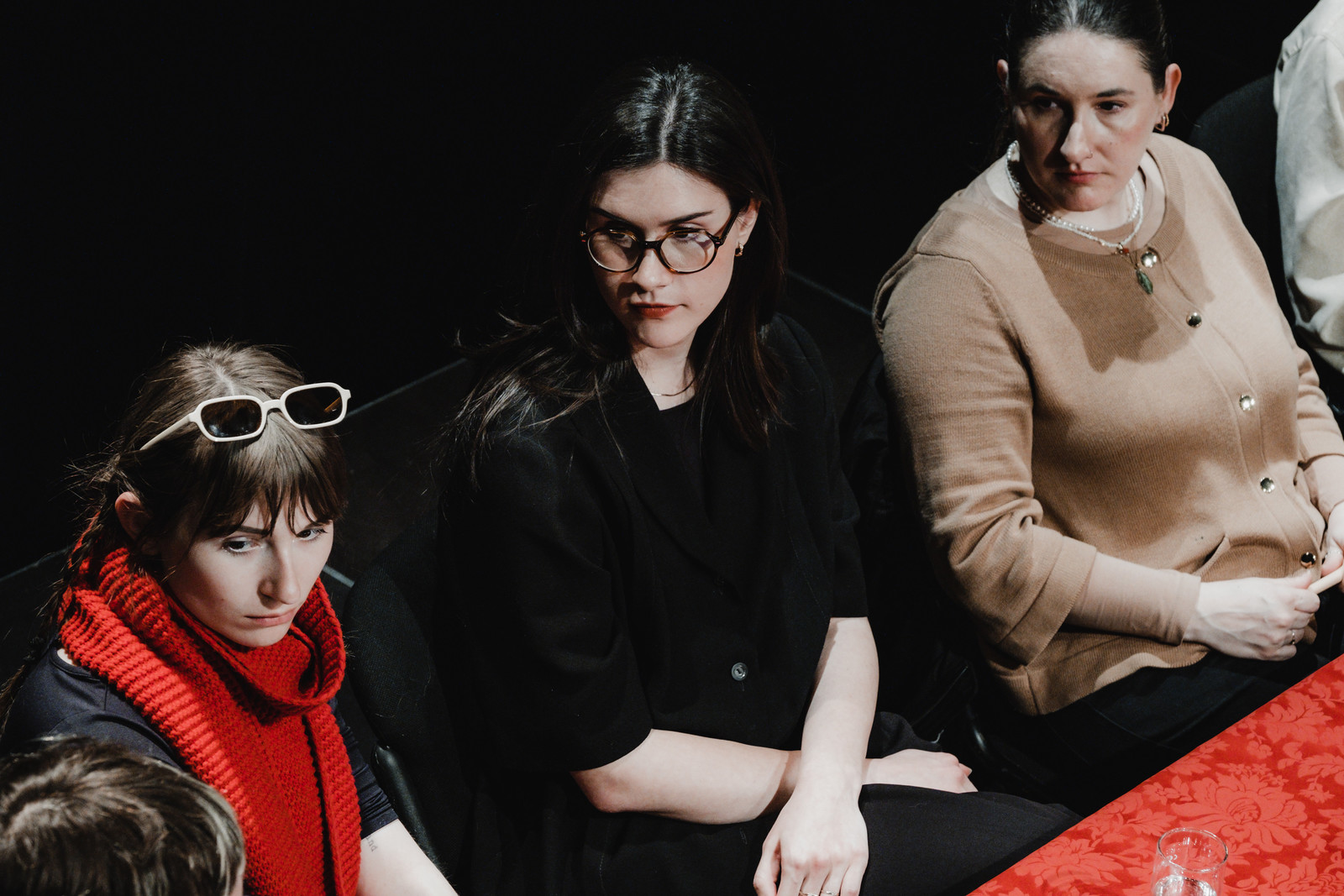 Utrinki z okrogle mize Reprezentacija žensk: Pregled stanja v slovenski gledališki krajini <em>Foto: Maša Pirc</em>