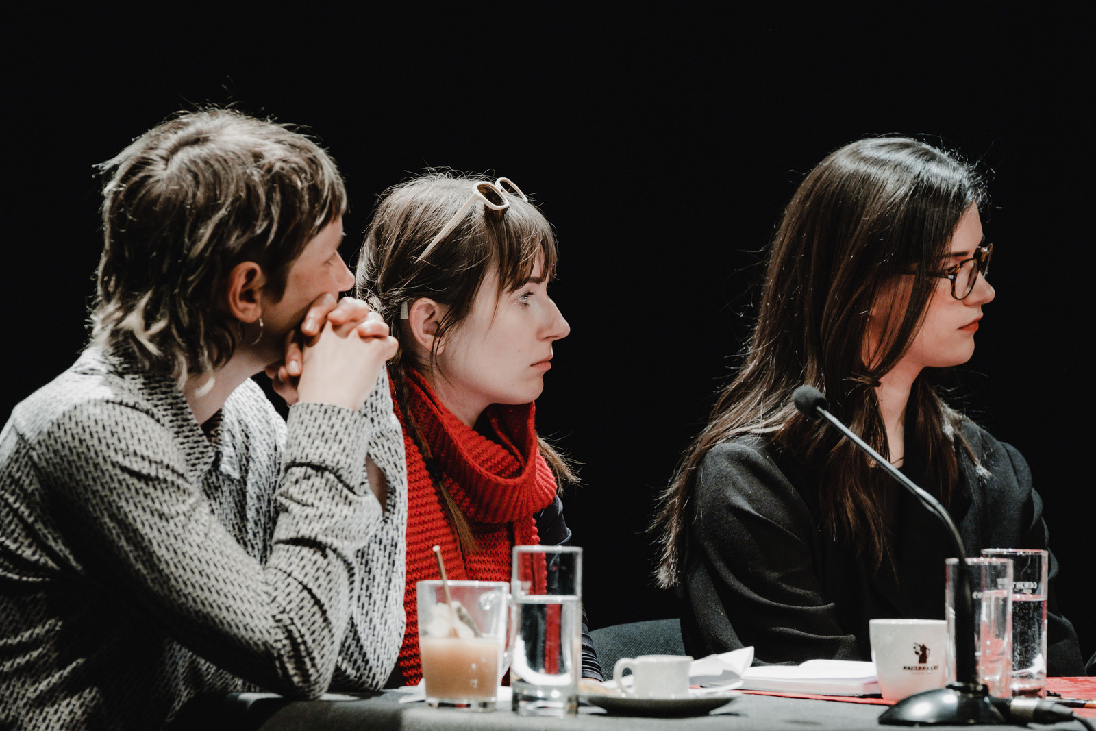 Utrinki z okrogle mize Reprezentacija žensk: Pregled stanja v slovenski gledališki krajini <em>Foto: Maša Pirc</em>