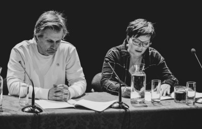 Utrinki z bralnih uprizoritev in okrogle mize, posvečene Zofki Kveder: Zofka Kveder – dramatičarka in gledališka kulturna posrednica <em>Foto: Maša Pirc</em>