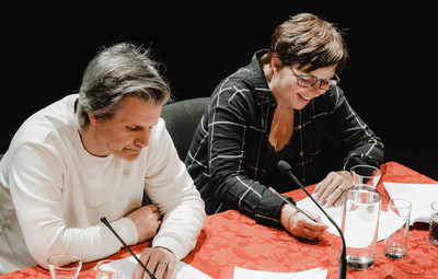 Utrinki z bralnih uprizoritev in okrogle mize, posvečene Zofki Kveder: Zofka Kveder – dramatičarka in gledališka kulturna posrednica <em>Foto: Maša Pirc</em>