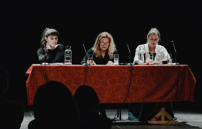 Utrinki z bralnih uprizoritev in okrogle mize, posvečene Zofki Kveder: Zofka Kveder – dramatičarka in gledališka kulturna posrednica <em>Foto: Maša Pirc</em>