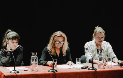 Utrinki z bralnih uprizoritev in okrogle mize, posvečene Zofki Kveder: Zofka Kveder – dramatičarka in gledališka kulturna posrednica <em>Foto: Maša Pirc</em>