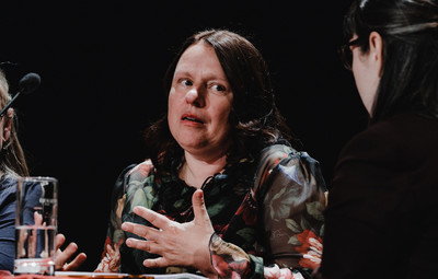 Utrinki z bralnih uprizoritev in okrogle mize, posvečene Zofki Kveder: Zofka Kveder – dramatičarka in gledališka kulturna posrednica <em>Foto: Maša Pirc</em>