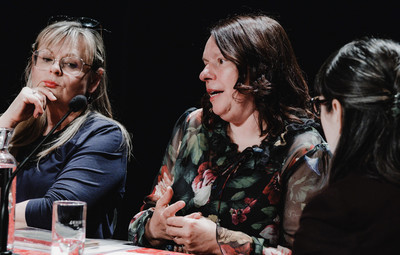 Utrinki z bralnih uprizoritev in okrogle mize, posvečene Zofki Kveder: Zofka Kveder – dramatičarka in gledališka kulturna posrednica <em>Foto: Maša Pirc</em>