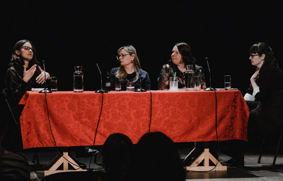 Utrinki z bralnih uprizoritev in okrogle mize, posvečene Zofki Kveder: Zofka Kveder – dramatičarka in gledališka kulturna posrednica <em>Foto: Maša Pirc</em>