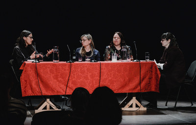 Utrinki z bralnih uprizoritev in okrogle mize, posvečene Zofki Kveder: Zofka Kveder – dramatičarka in gledališka kulturna posrednica <em>Foto: Maša Pirc</em>