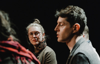 Utrinki z Okrogle mize Hiša za goste: Umetniška svoboda na kocki - gledališče v politično zaznamovanih kontekstih <em>Foto: Maša Pirc</em>