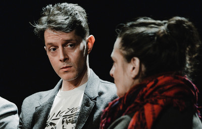 Utrinki z Okrogle mize Hiša za goste: Umetniška svoboda na kocki - gledališče v politično zaznamovanih kontekstih <em>Foto: Maša Pirc</em>