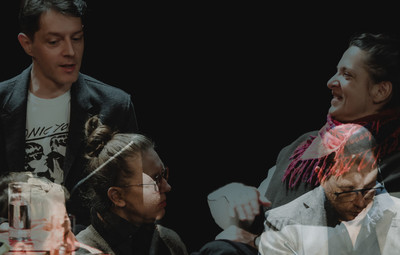 Utrinki z Okrogle mize Hiša za goste: Umetniška svoboda na kocki - gledališče v politično zaznamovanih kontekstih <em>Foto: Maša Pirc</em>