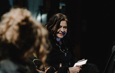 Utrinki z Okrogle mize Hiša za goste: Umetniška svoboda na kocki - gledališče v politično zaznamovanih kontekstih <em>Foto: Maša Pirc</em>