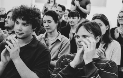 Utrinki z Dneva nominirank in nominirancev za nagrado Zofke Kveder (za mlado dramatičarko oz. mladega dramatika) <em>Foto: Maša Pirc</em>