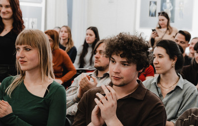 Utrinki z Dneva nominirank in nominirancev za nagrado Zofke Kveder (za mlado dramatičarko oz. mladega dramatika) <em>Foto: Maša Pirc</em>