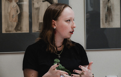 Utrinki z Dneva nominirank in nominirancev za nagrado Zofke Kveder (za mlado dramatičarko oz. mladega dramatika) <em>Foto: Maša Pirc</em>