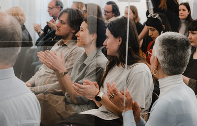 Utrinki z Dneva nominirank in nominirancev za nagrado Zofke Kveder (za mlado dramatičarko oz. mladega dramatika) <em>Foto: Maša Pirc</em>