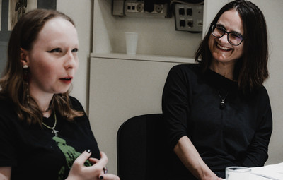 Utrinki z Dneva nominirank in nominirancev za nagrado Zofke Kveder (za mlado dramatičarko oz. mladega dramatika) <em>Foto: Maša Pirc</em>