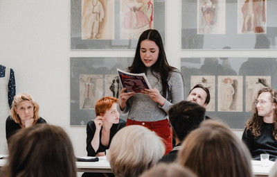 Utrinki z Dneva nominirank in nominirancev za nagrado Zofke Kveder (za mlado dramatičarko oz. mladega dramatika) <em>Foto: Maša Pirc</em>