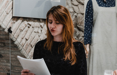 Utrinki z Dneva nominirank in nominirancev za nagrado Zofke Kveder (za mlado dramatičarko oz. mladega dramatika) <em>Foto: Maša Pirc</em>