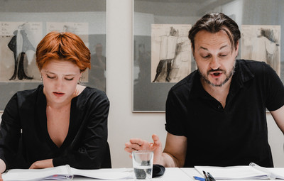 Utrinki z Dneva nominirank in nominirancev za nagrado Zofke Kveder (za mlado dramatičarko oz. mladega dramatika) <em>Foto: Maša Pirc</em>